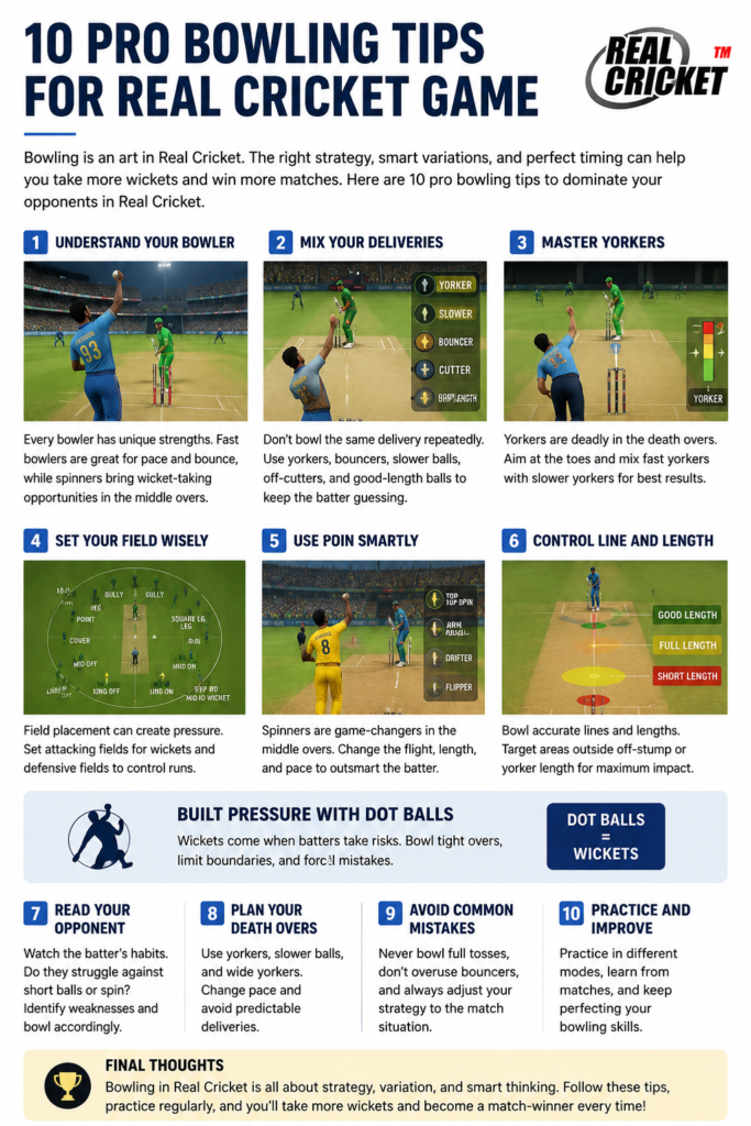 pro bowling tips realcricket