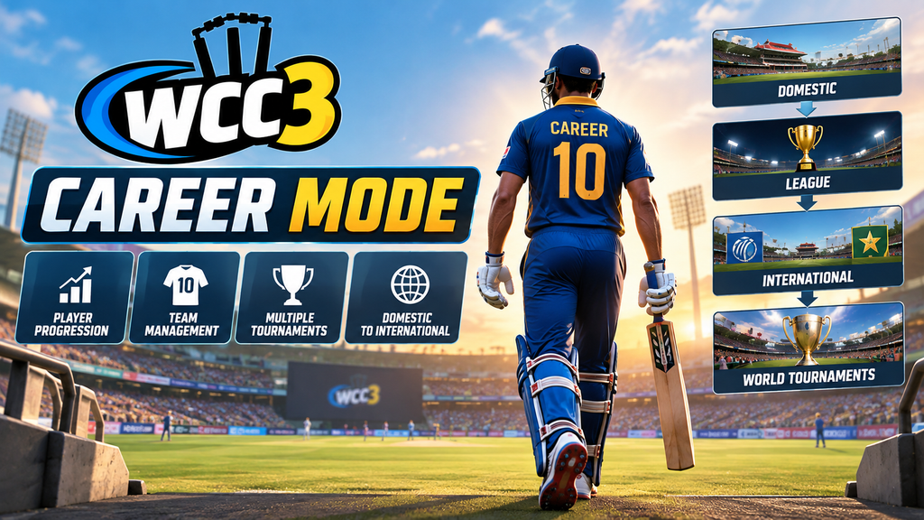 wcc3 career mode features